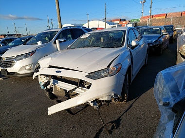 Ford Fusion Se 2018 White 2.5L vin: 3FA6P0H78JR105819