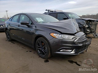Ford Fusion Se 2018 Charcoal 2.0L 4 vin: 3FA6P0T9XJR112828