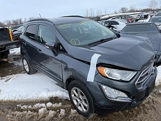 Ford Ecosport Se 2020 Gray 1.0L 3 vin: MAJ3S2GE8LC352093
