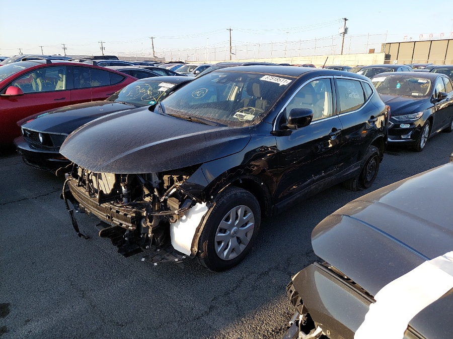 Nissan Rogue Sport S 2020 Black 2.0L 4 vin: JN1BJ1CW6LW362186