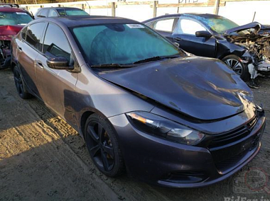 Dodge Dart Sxt 2015 Charcoal 2.4L 4 vin: 1C3CDFBB3FD315982