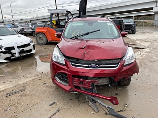 Ford Escape Titanium 2016 Red 2.0L 4 vin: 1FMCU9J94GUA99052
