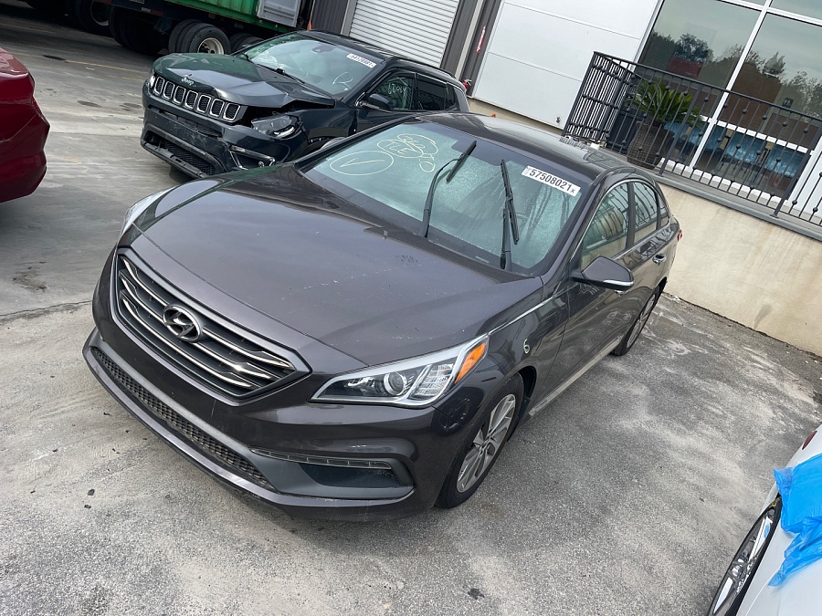 Hyundai Sonata Sport 2017 2.4L 4 vin: 5NPE34AF4HH578284