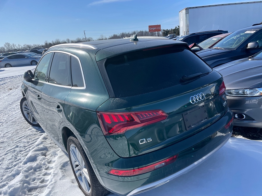 Audi Q5 Premium Plus 2018 Green 2.0L 4 vin: WA1BNAFYXJ2200834