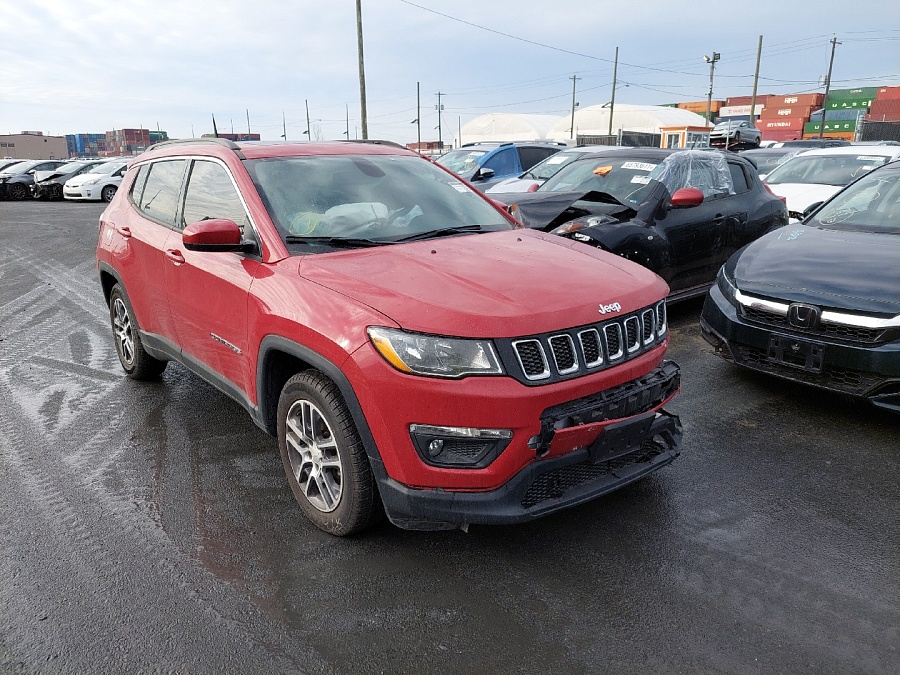 Jeep Compass Latitude 2018 2.4L 4 vin: 3C4NJCBB8JT488489