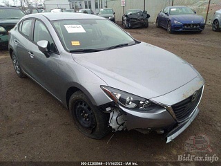 Mazda 3 I Sport 2016 Silver 2.0L vin: JM1BM1T7XG1355581