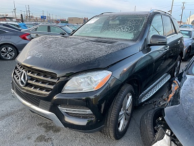 Mercedes-Benz M-Class Ml 350 2015 Black 3.5L vin: 4JGDA5HB5FA563030