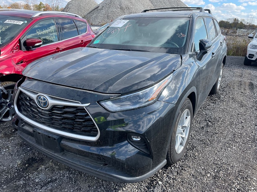 Toyota Highlander Hybrid Le 2021 2.5L vin: 5TDZARAH3MS503344