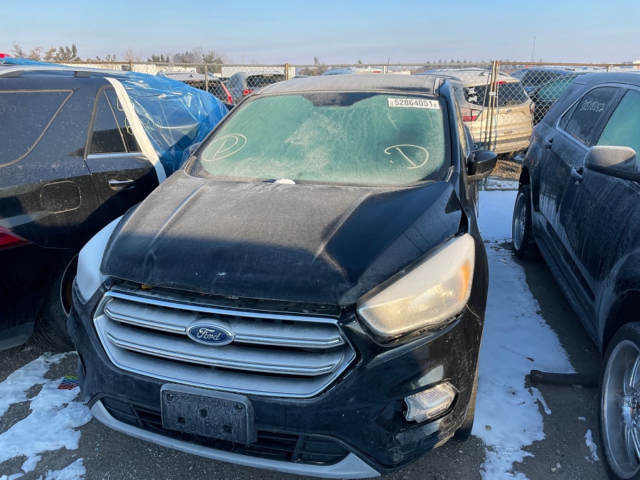 Ford Escape Se 2017 Black 2.0L 4 vin: 1FMCU9G9XHUB68089