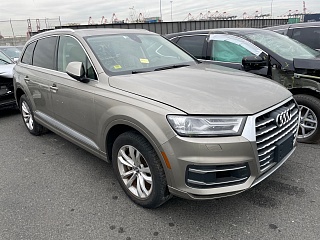 Audi Q7 Premium Plus 2017 Beige 3.0L vin: WA1LAAF72HD027557