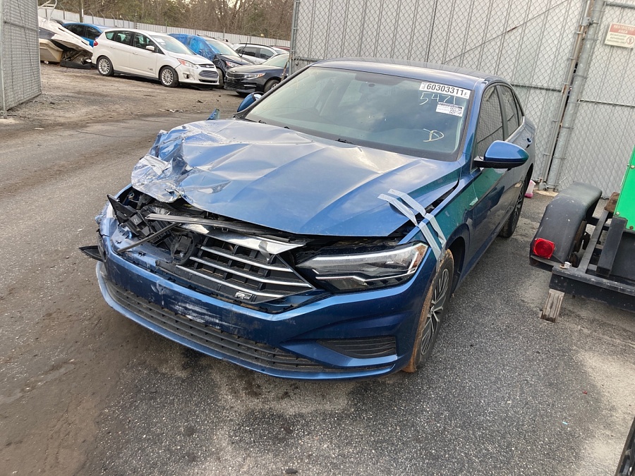 Volkswagen Jetta S 2019 1.4L 4 vin: 3VWC57BU2KM025471