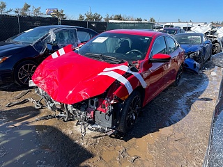 Honda Civic Sedan Sport 2020 Red 2.0L vin: 2HGFC2F89LH534223