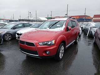 Mitsubishi Outlander Se 2011 Red 2.4L vin: JA4JT3AW9BU037280