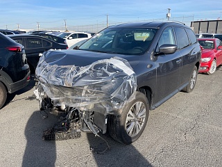 Nissan Pathfinder Sv 2019 Gray 3.5L vin: 5N1DR2MM1KC619039
