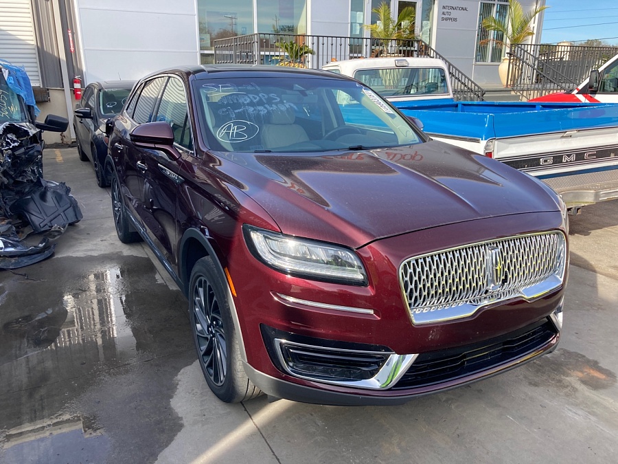 Lincoln Nautilus Reserve 2019 2.7L 6 vin: 2LMPJ8LP0KBL18351