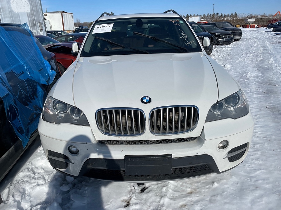Bmw X5 Xdrive35I 2013 White vin: 5UXZV4C55D0E13000