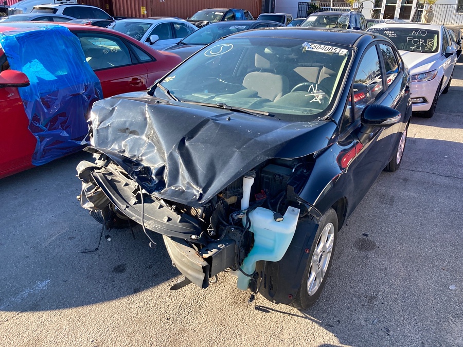 Ford Fiesta Se 2016 Black 1.6L 4 vin: 3FADP4BJ4GM106717