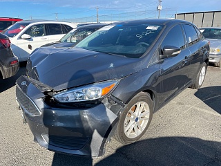 Ford Focus Se 2016 Gray 2.0L vin: 1FADP3F23GL397449