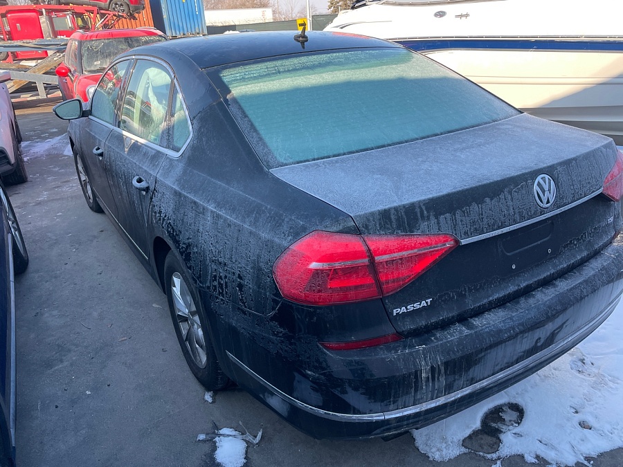 Volkswagen Passat S 2016 Black 1.8L 4 vin: 1VWAT7A37GC056889