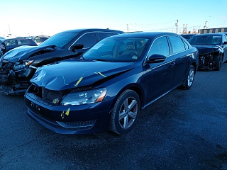 Volkswagen Passat Se 2012 Blue 2.5L vin: 1VWBH7A33CC050703