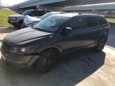 Dodge Journey Se 2018 Charcoal 2.4L 4 vin: 3C4PDCAB3JT309454