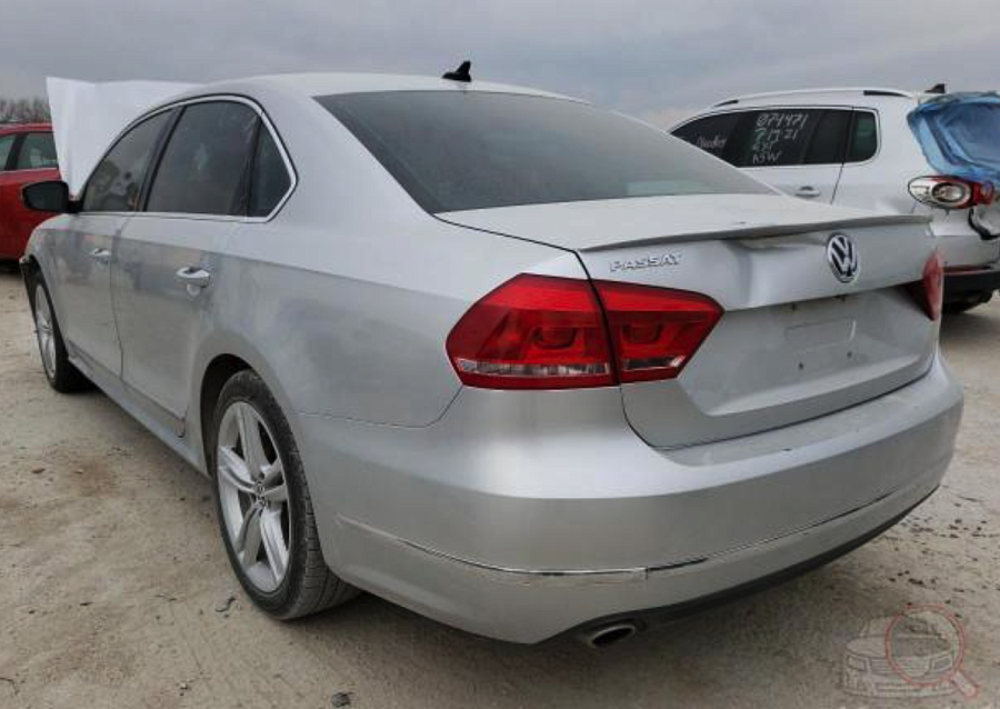  Volkswagen Passat Sel 2014 Silver 2.0L 4 vin: 1VWCN7A31EC034807
