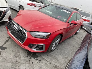 Audi A5 Premium 2021 Red 2.0L 4 vin: WAUDACF50MA012570