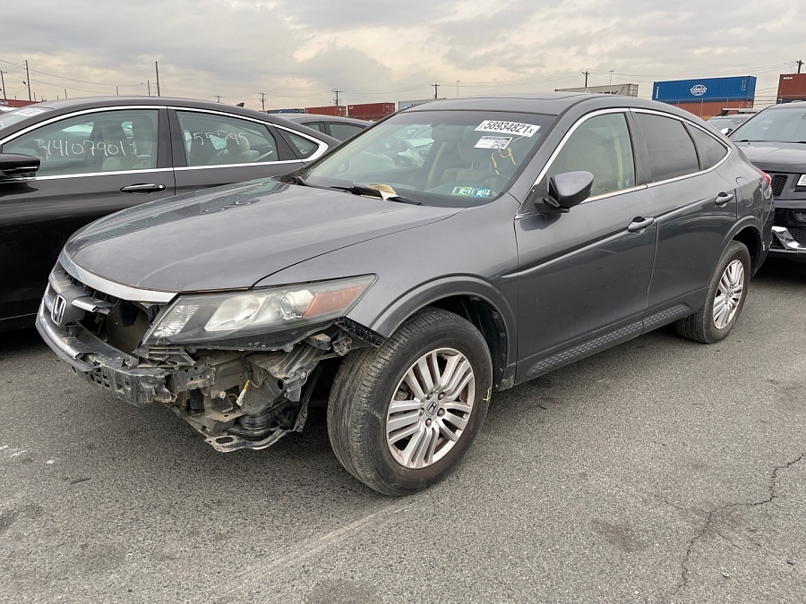 Honda Crosstour Ex 2012 Gray 2.4L 4 vin: 5J6TF3H30CL004901