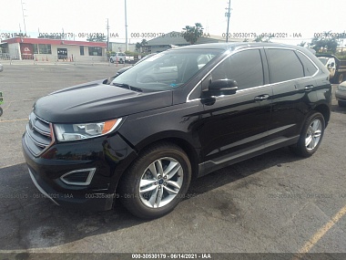 2016 FORD EDGE VIN  2FMPK3J87GBB29744