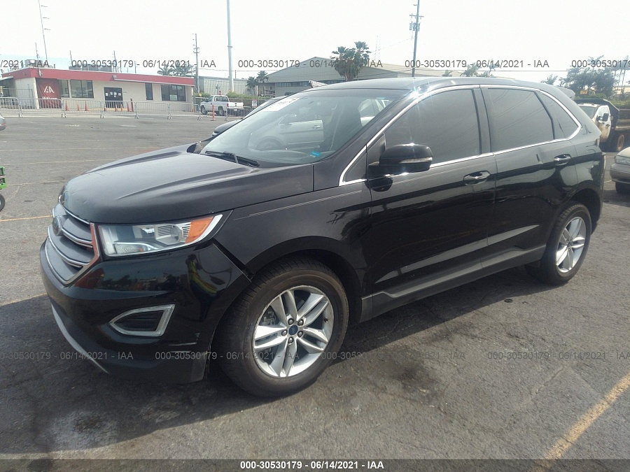 2016 FORD EDGE VIN  2FMPK3J87GBB29744