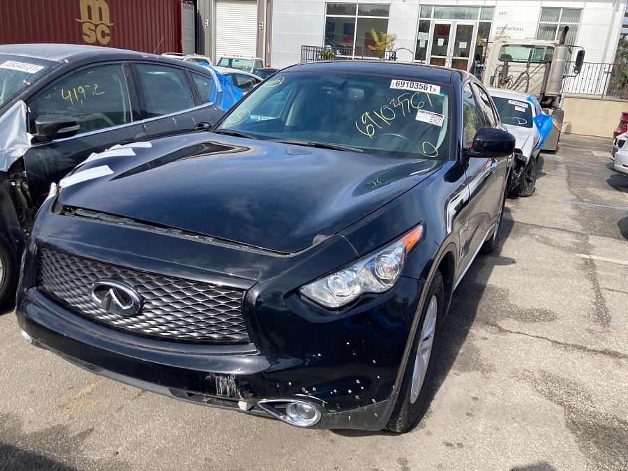 Infiniti Qx70 2017 3.7L 6 vin: JN8CS1MUXHM143346