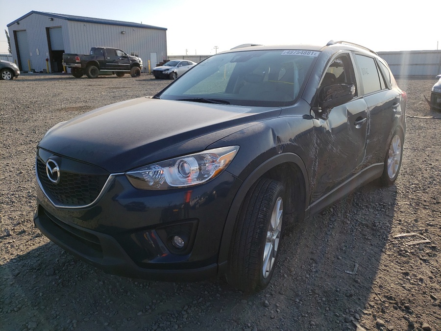 Mazda Cx-5 Gt 2014 Blue 2.5L 4 vin: JM3KE4DY5E0426945
