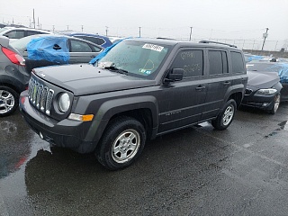  Jeep Patriot Sport 2014 Gray 2.4L 4 vin: 1C4NJRBB4ED841020