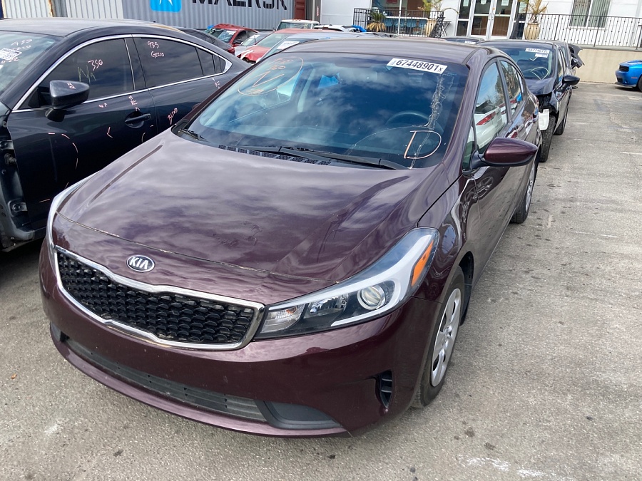 Kia Forte Lx 2017 2.0L 4 vin: 3KPFK4A76HE049813