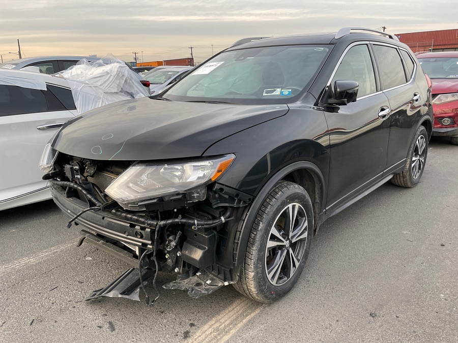 Nissan Rogue Sv 2019 Black 2.5L vin: JN8AT2MVXKW385522
