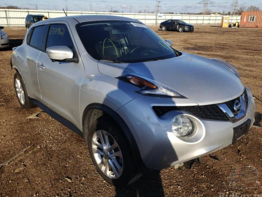 Nissan Juke S 2016 Silver 1.6L 4 vin: JN8AF5MV8GT655557