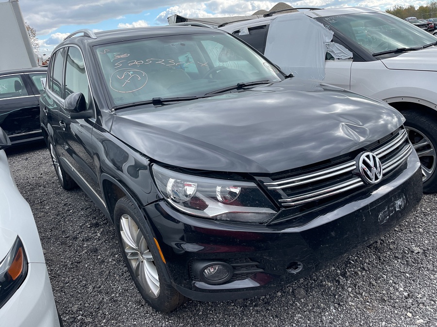  Volkswagen Tiguan S 2012 vin: WVGBV7AX3CW581201