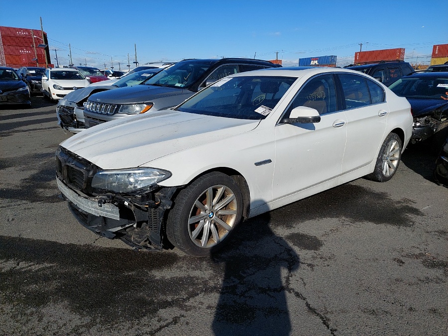 Bmw 535D Xdrive 2015 White 3.0L vin: WBAFV3C54FD687079