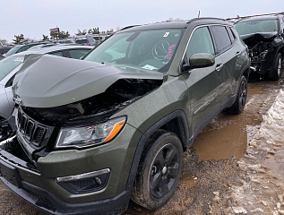 Jeep Compass Latitude 2018 Green 2.4L 4 vin: 3C4NJDBB6JT356790