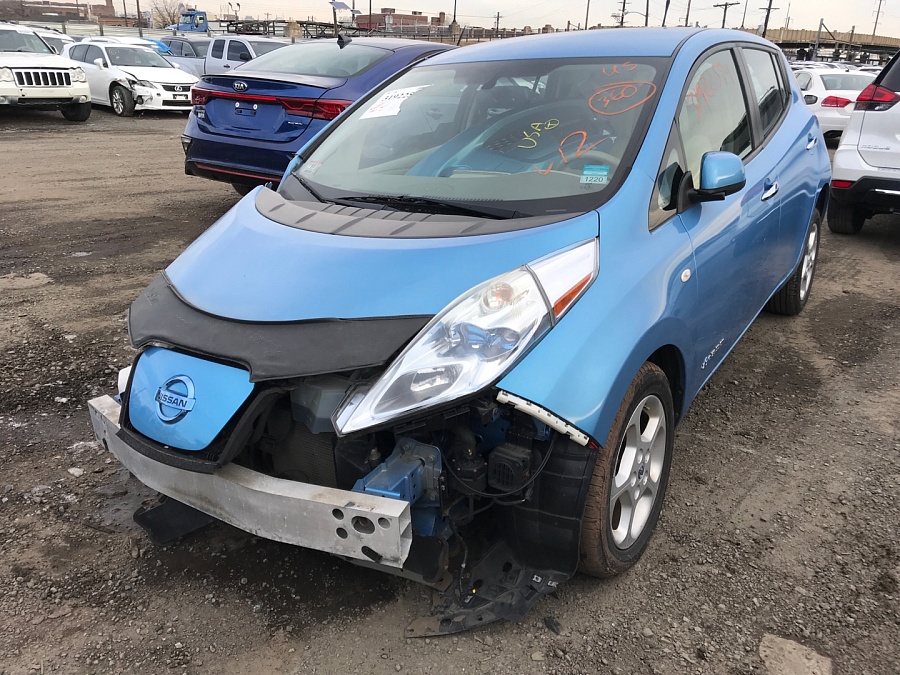 2012 Nissan Leaf Sl vin: JN1AZ0CPXCT022757