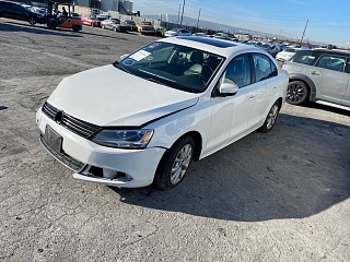 Volkswagen Jetta Sedan Se W/Convenience/Sunroof 2013 White 2.5L vin: 3VWDP7AJ4DM307524