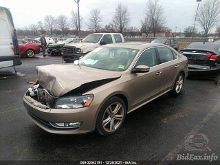 Volkswagen Passat 1.8T Sel Premium 2015 Tan 1.8L vin: 1VWCT7A33FC044679