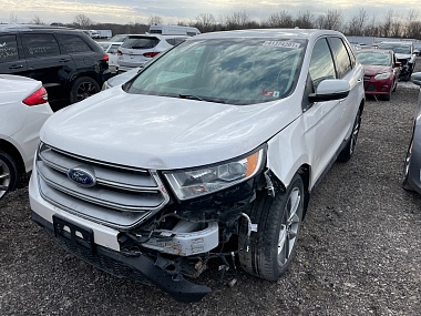 Ford Edge Titanium 2017 2.0L 4 vin: 2FMPK4K94HBB35421