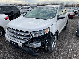 Ford Edge Titanium 2017 2.0L 4 vin: 2FMPK4K94HBB35421