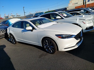 Mazda 6 Touring 2018 White 2.5L 4 vin: JM1GL1VM8J1331802
