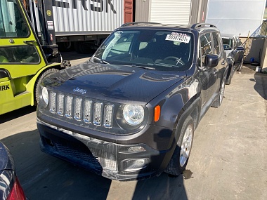 Jeep Renegade Latitude 2018 Gray 2.4L 4 vin: ZACCJABB1JPJ43269