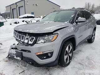 Jeep Compass Latitude 2018 Silver 2.4L 4 vin: 3C4NJDBB7JT131424