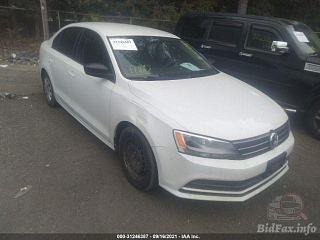 Volkswagen Jetta Sedan 1.4T S 2016 White 1.4L vin: 3VW267AJ7GM414789