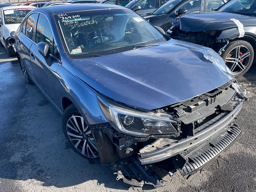 Subaru Legacy Premium 2018 Blue 2.5L vin: 4S3BNAC65J3010880
