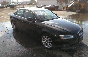 Audi A4 Premium 2013 Black 2.0L vin: WAUBFAFLXDN006053